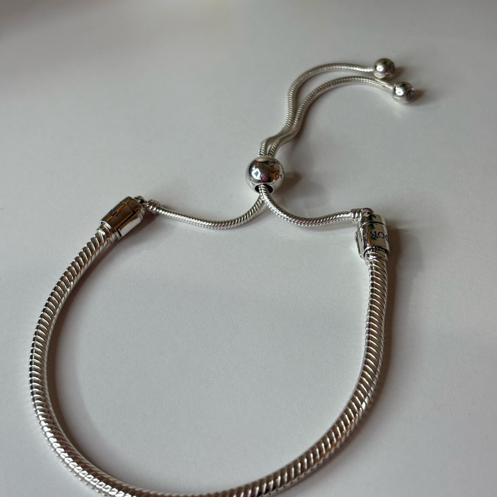 Pandora Silver Adjustable Bracelet - Picture 3 of 4